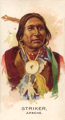 1888 Allen & Ginter American Indian Chiefs Striker # Non-Sports Card