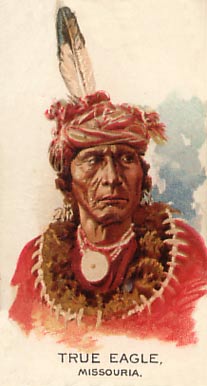 1888 Allen & Ginter American Indian Chiefs True Eagle # Non-Sports Card