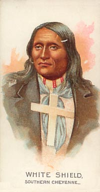1888 Allen & Ginter American Indian Chiefs White Shield # Non-Sports Card