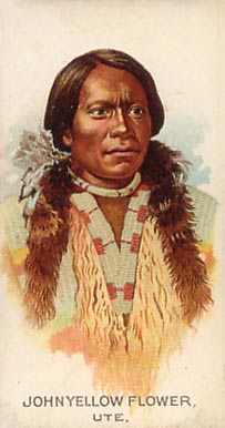 1888 Allen & Ginter American Indian Chiefs John Yellow Flower # Non-Sports Card