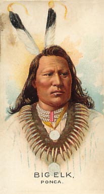 1888 Allen & Ginter American Indian Chiefs Big Elk # Non-Sports Card