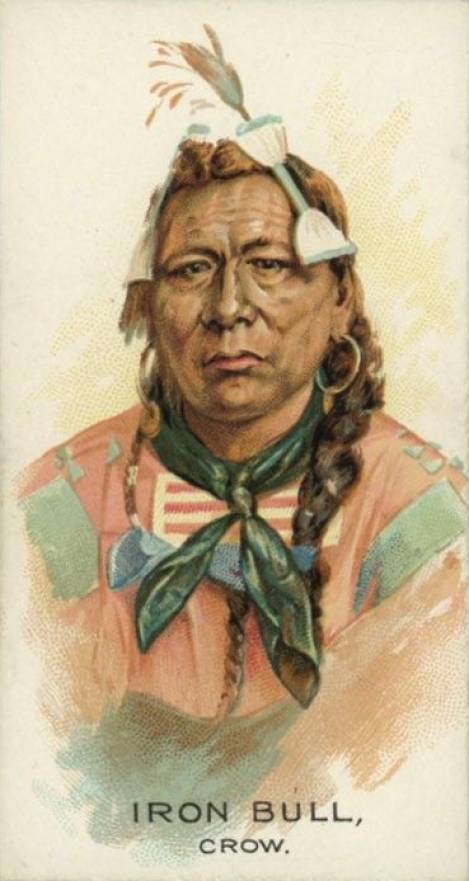 1888 Allen & Ginter American Indian Chiefs Iron Bull # Non-Sports Card