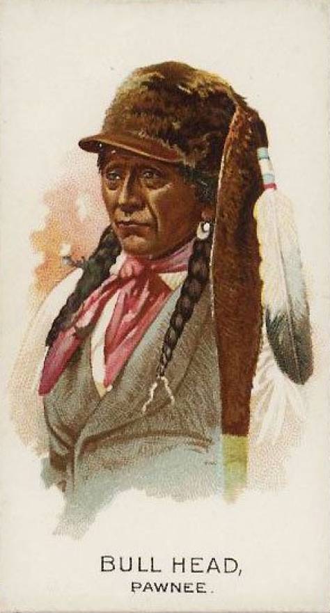 1888 Allen & Ginter American Indian Chiefs Bull Head # Non-Sports Card