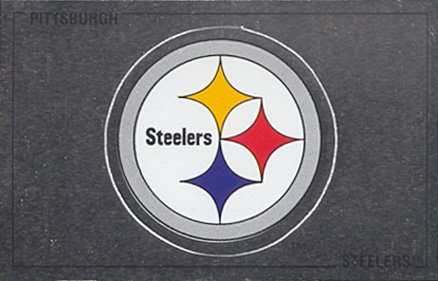 1989 Panini Stickers Steelers Logo #370 Football Card