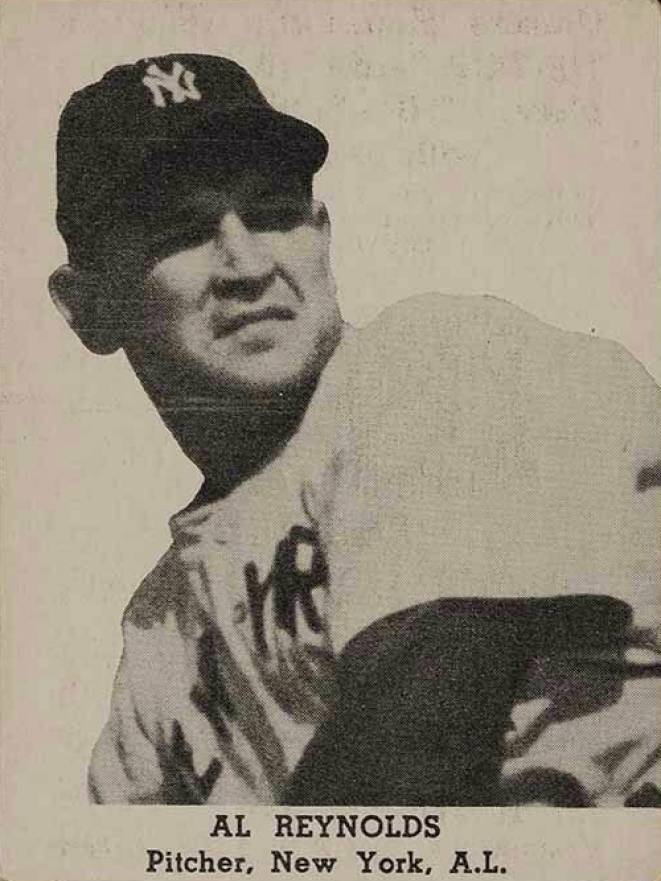 1947 Tip Top Bread Al Reynolds # Baseball Card