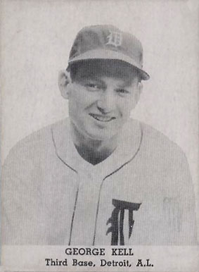 1947 Tip Top Bread George Kell # Baseball Card