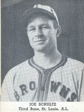 1947 Tip Top Bread Joe Schultz # Baseball Card