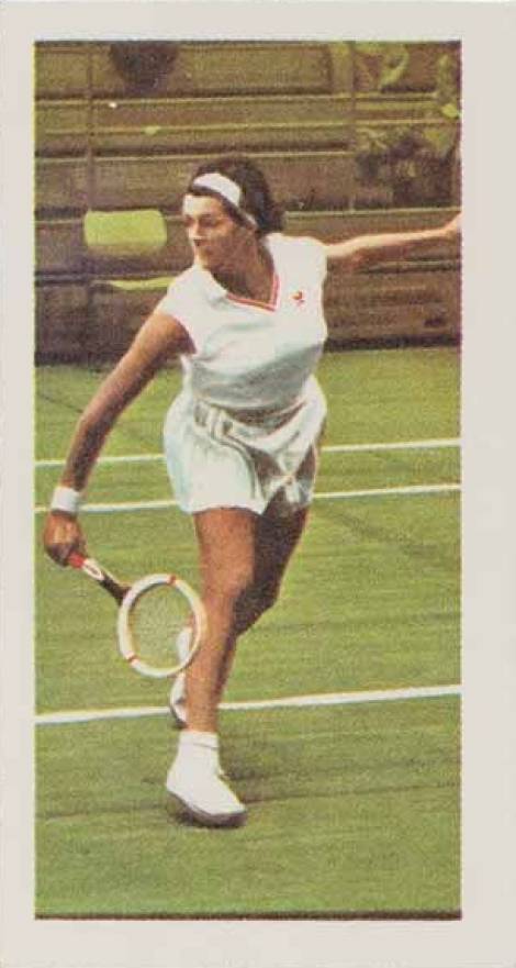 1971 Barratt & Co. LTD. Famous Sportsmen Margaret Court #33 Other Sports Card