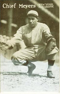 1909 Max Stein Postcards Chief Meyers # Baseball Card