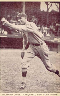 1909 Max Stein Postcards Rube Marquard # Baseball Card