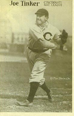 1909 Max Stein Postcards Joe Tinker # Baseball Card