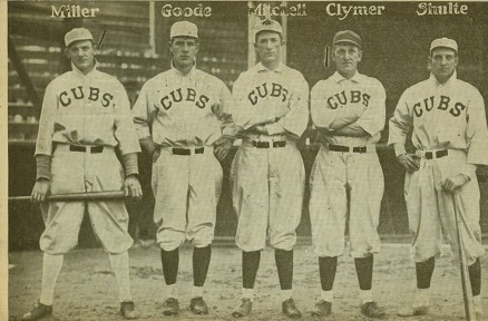 1909 Max Stein Postcards Miller/Goode/Mitchell/Clymer/Schulte # Baseball Card
