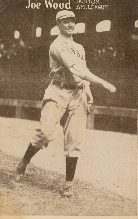 1909 Max Stein Postcards Joe Wood # Baseball Card