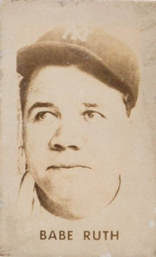1955 Topps Hocus Focus Babe Ruth #117 Baseball Card