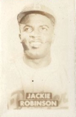 1956 Topps Hocus Focus Jackie Robinson #14 Baseball Card