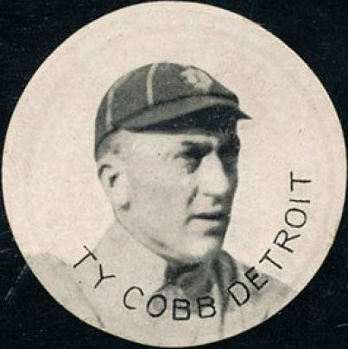 1910 Ju-Ju Drums Ty Cobb Detroit # Baseball Card