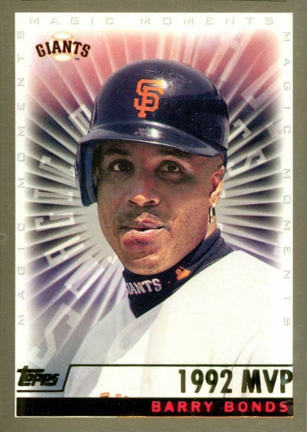 2000 Topps Barry Bonds #476 Baseball Card