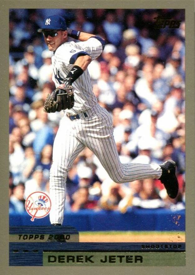 2000 Topps Derek Jeter #15 Baseball Card