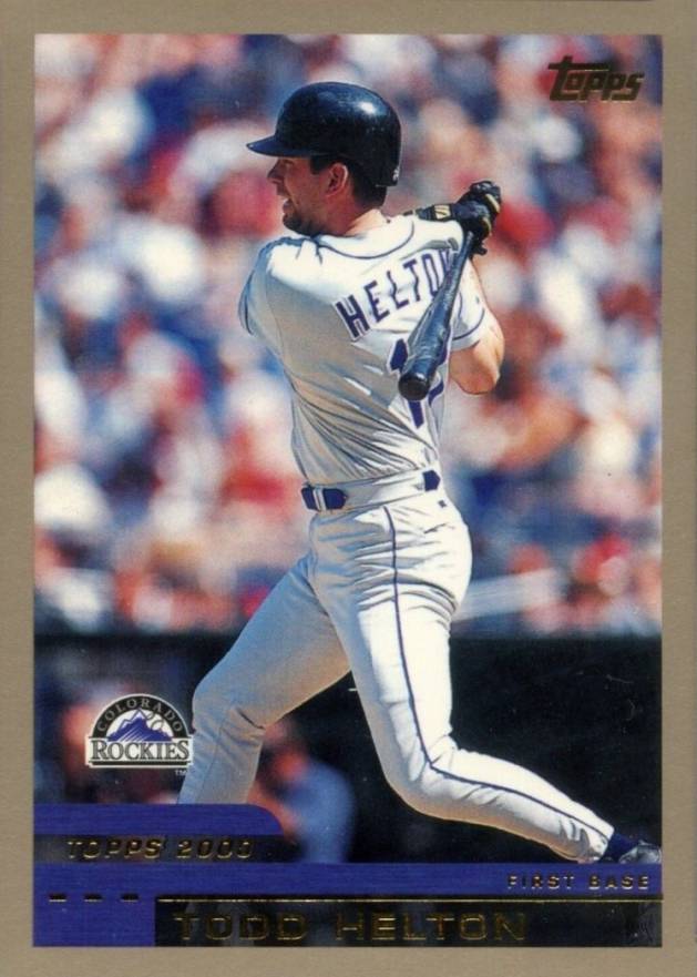 2000 Topps Todd Helton #395 Baseball Card
