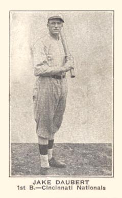 1922 Haffner's Big-Tayto-Loaf Bread Jake Daubert # Baseball Card