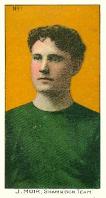 1910 Imperial Tobacco Co. J. Muir, Shamrock Team #1 Hockey Card