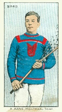 1910 Imperial Tobacco Co. A. Kane, Montreal Team #49 Hockey Card
