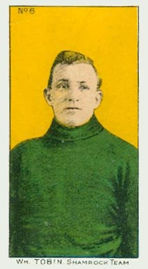 1910 Imperial Tobacco Co. WM. Tobin, Shamrock Team #6 Hockey Card