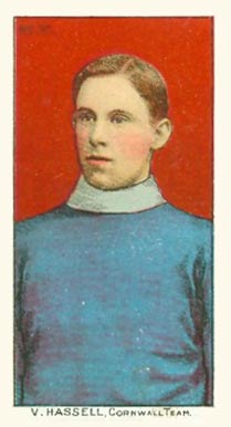 1910 Imperial Tobacco Co. V. Hassell, Cornwell Team #35 Hockey Card