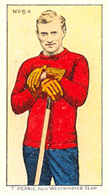 1910 Imperial Tobacco Co. T. Rennie #64 Hockey Card