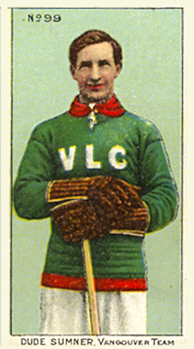1910 Imperial Tobacco Co. Dude Sumner #99 Hockey Card