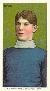 1910 Imperial Tobacco Co. F. Cummings #36 Hockey Card