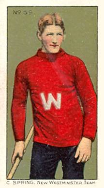 1910 Imperial Tobacco Co. C. Spring #59 Hockey Card