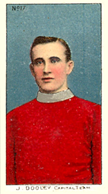 1910 Imperial Tobacco Co. J. Dooley #17 Hockey Card