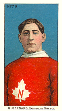 1910 Imperial Tobacco Co. R. Bernard #79 Hockey Card