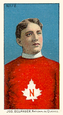 1910 Imperial Tobacco Co. Jos. Belanger #78 Hockey Card