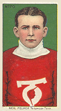 1910 Imperial Tobacco Co. Neil Felker #70 Hockey Card