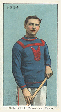 1910 Imperial Tobacco Co. N. Neville #54 Hockey Card
