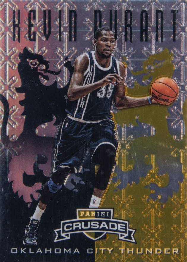 2012 Panini Crusade Prizm Kevin Durant #168 Basketball Card