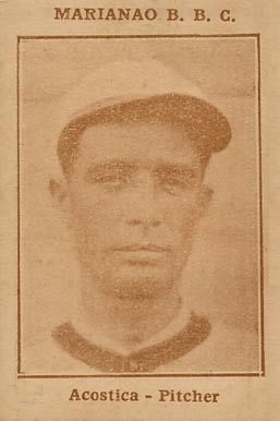1923 Tomas Gutierrez Jose Acosta #47 Baseball Card