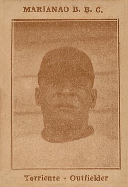 1923 Tomas Gutierrez Cristobal Torriente #83 Baseball Card
