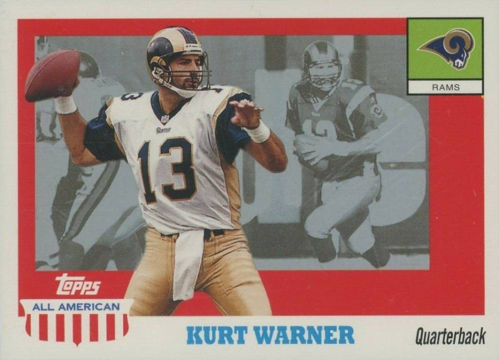2003 Topps All-American Kurt Warner #23 Football Card
