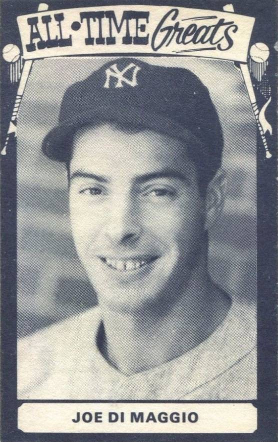 1975 TCMA All-Time Greats Joe DiMaggio # Baseball Card
