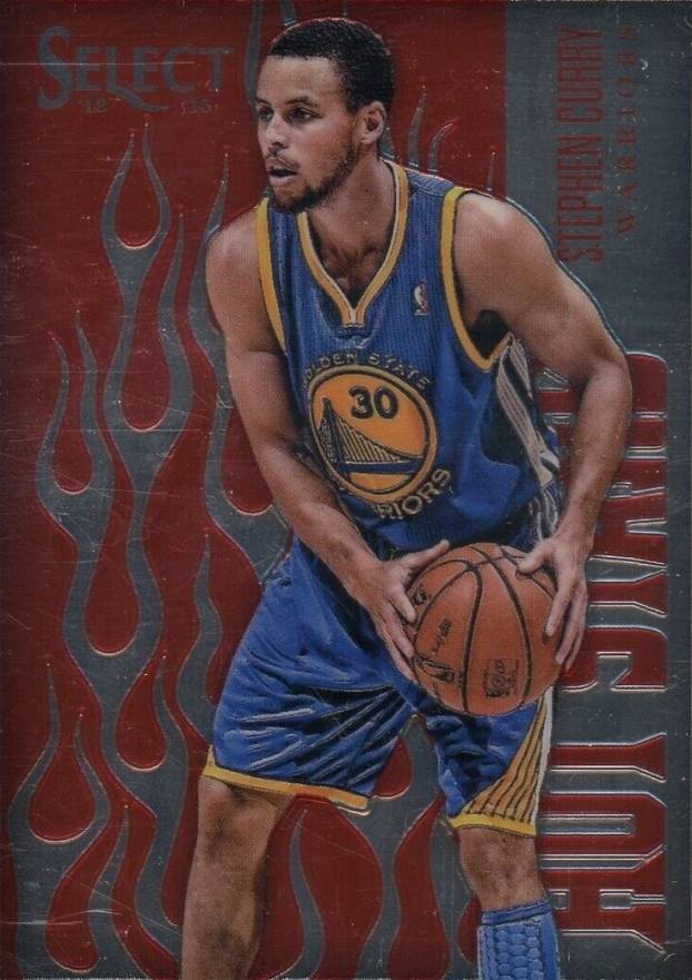 2012 Panini Select Prizm Hot Stars  Stephen Curry #22 Basketball Card