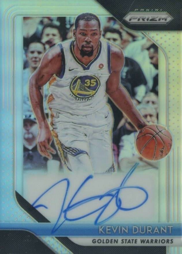 2018 Panini Prizm Signatures Kevin Durant #SKDR Basketball Card