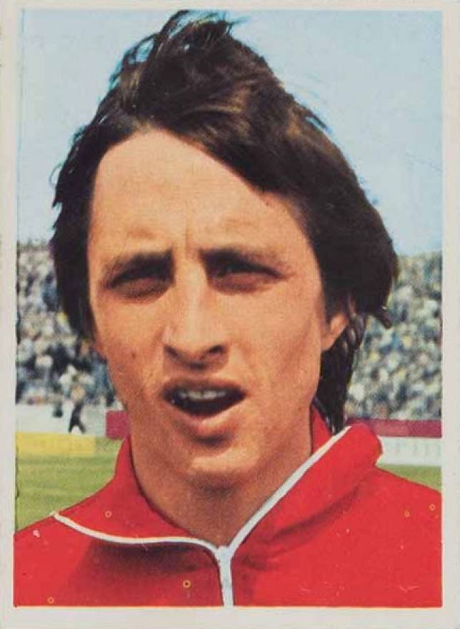 1973 Vanderhout Voetbalsterren Johan Cruyff #2 Soccer Card