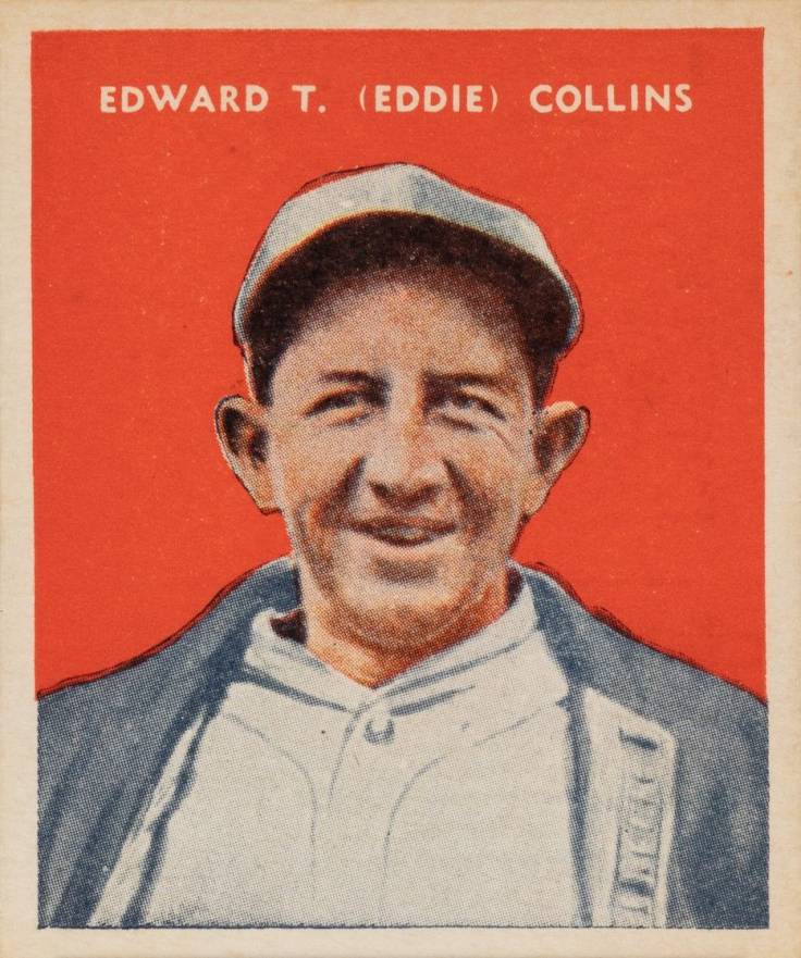 1932 U.S. Caramel Edward T. (Eddie) Collins #1 Baseball Card