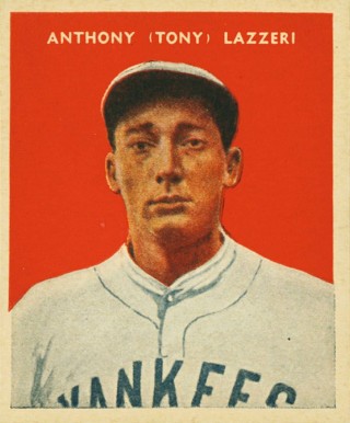 1932 U.S. Caramel Anthony (Tony) Lazzeri #18 Baseball Card