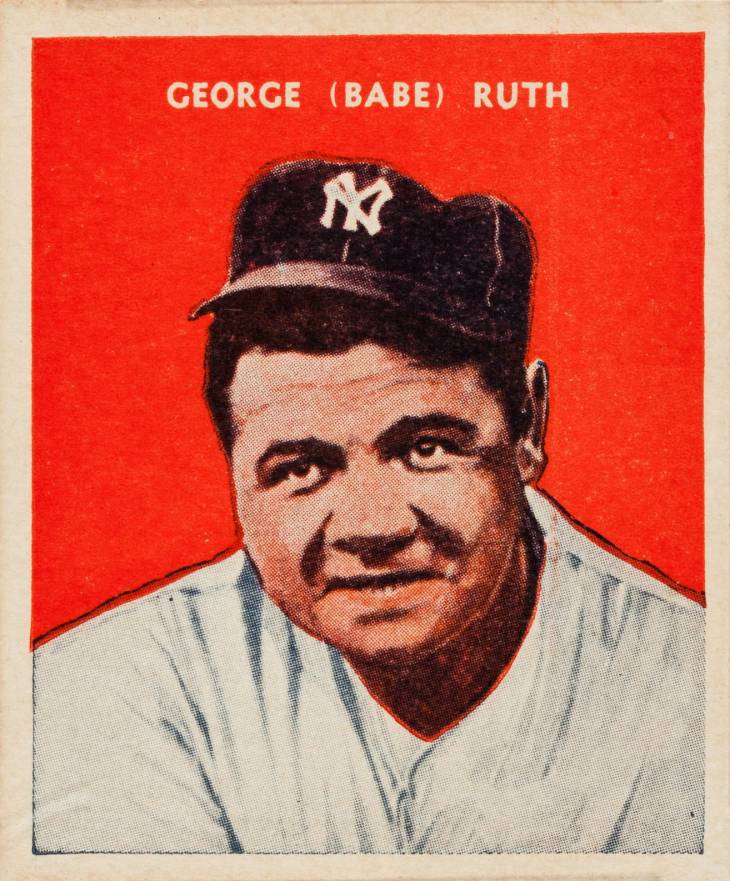 1932 U.S. Caramel George (Babe) Ruth #32 Baseball Card