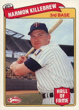 1989 Swell Baseball Greats Harmon Killebrew #70 Baseball Card