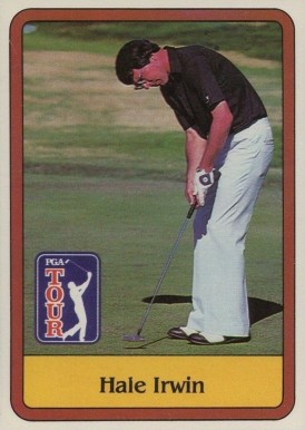 1981 Donruss Golf Hale Irwin #38 Golf Card